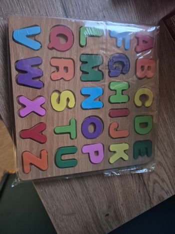 Lots de 3 puzzles en bois