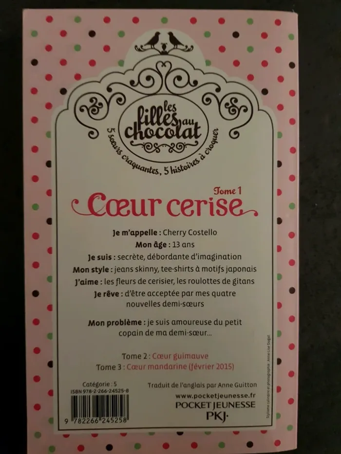 Livre coeur de cerise - photo numéro 2