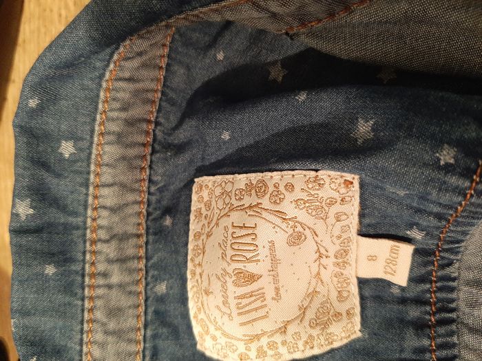 2 robes en jeans à manches longues Taille 8 ans - photo numéro 6