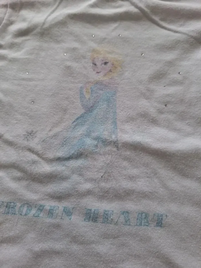 Pyjama long 2 pièces Reine des neiges 6 ans - photo numéro 3