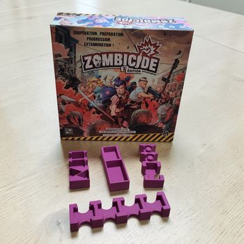 Insert / Rangement Violet Zombicide 2ᵉ Édition – Jeu non inclus