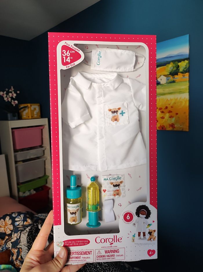 Kit vétérinaire pour ma poupée corolle 36cm