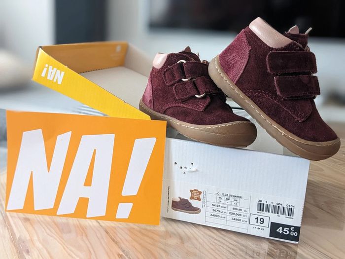 Basket Na! Taille 19 bon état