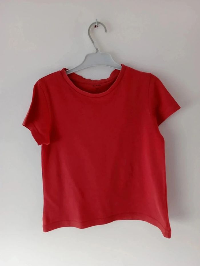 T-shirt rouge 5 ans Kiabi