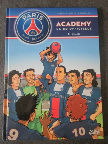 Bande dessinée paris Saint germain academy tome 2