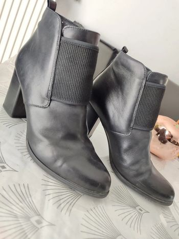 Superbe bottine cuir