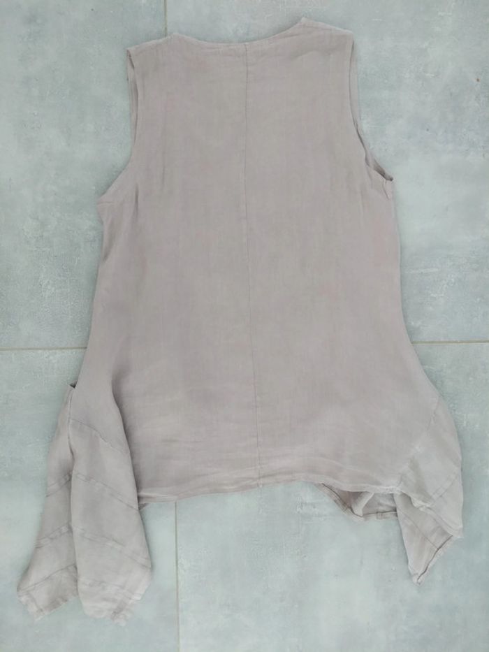 Tunique 100% lin T.U - photo numéro 2