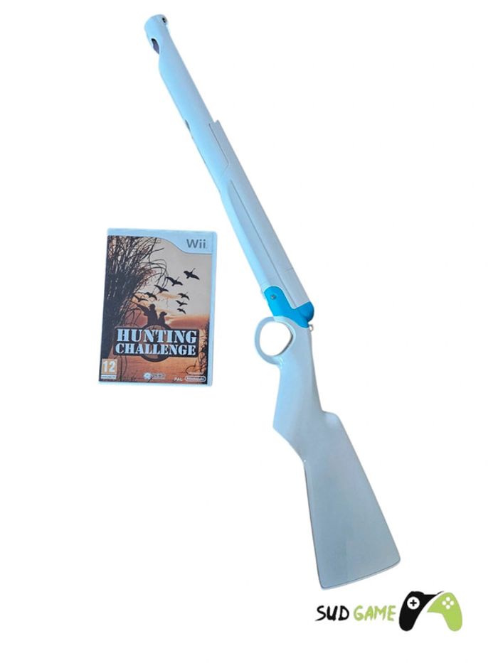 Nintendo Wii # Hunting challenge + Fusil # - photo numéro 1