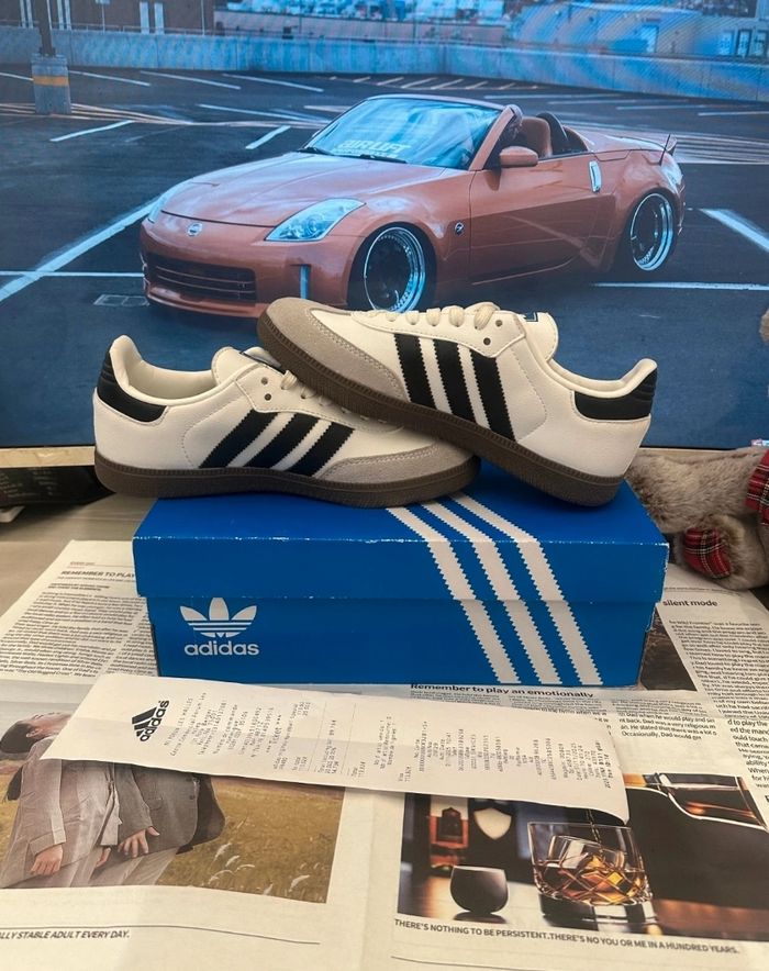 Originais Adidas Samba Blanc Taille 36 - photo numéro 5