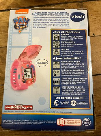 Montre vtech pat patrouille neuve