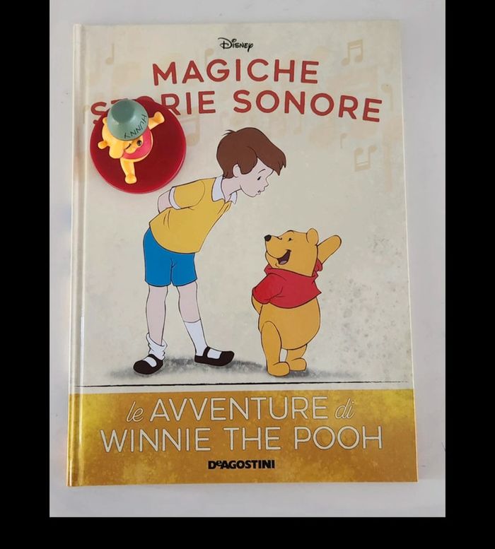 Winnie 1 Magiche storie sonore deagostini Audioconte magique Disney Altaya italien audio conte
