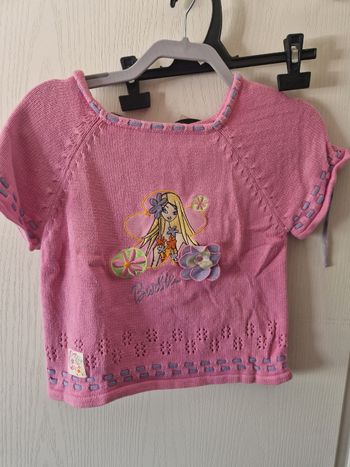 Pull barbie T 10 ans