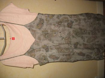 ROBE MC ROSE PALE + SUR ROBE GRISE "MISS CAPTAIN" - TAILLE 42 - n°25