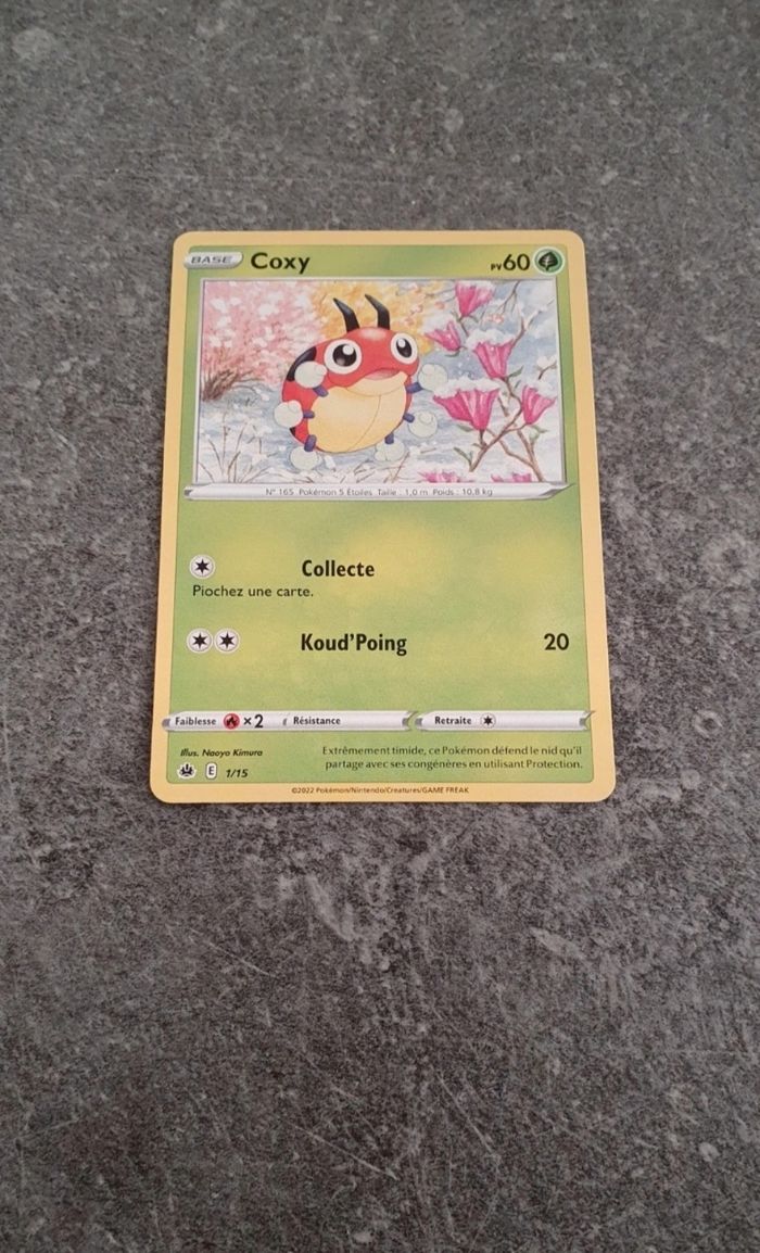 Carte Pokémon Coxy