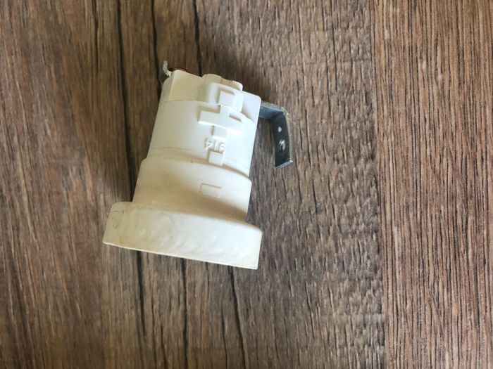 Plafonnier luminaire rond verre et bois - photo numéro 4