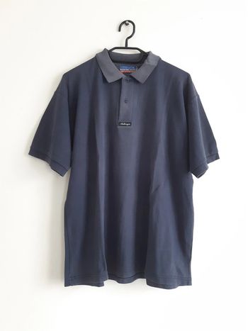 Polo vintage bleu marine Challenger XL