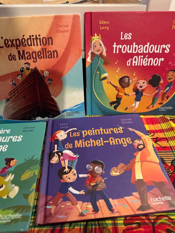 Lot de 5 livres jeunesse Hachette – Une aventure éducative signée Marc Levy & Carine Hinder - photo numéro 6
