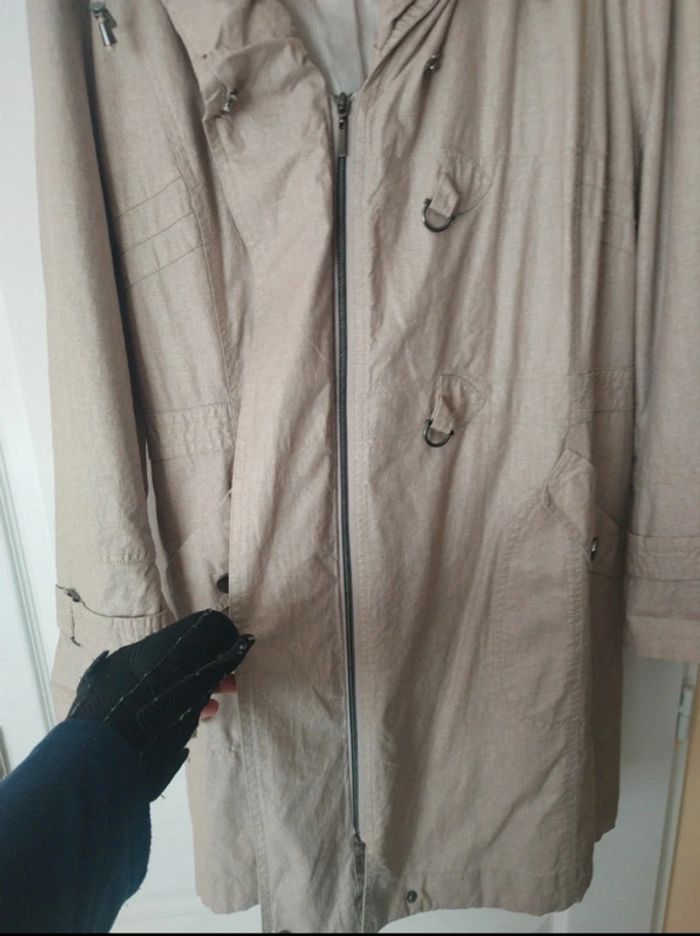 Manteau demi saison femme toscane taille 4 - photo numéro 9