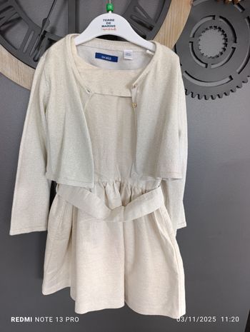 Cérémonie fille 4 ans Okaïdi