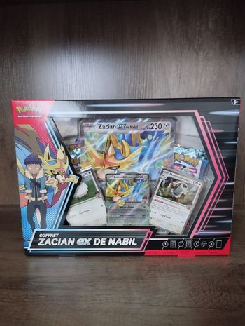Pokémon coffret Zacian ex de Nabil