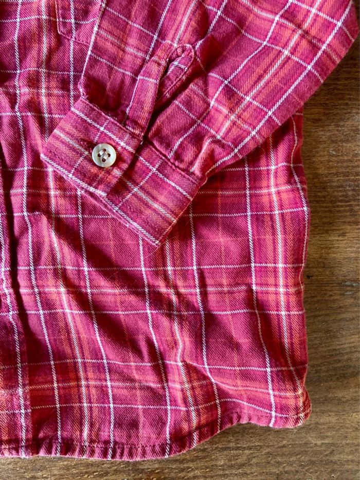 Chemise à carreaux rouges 18 mois Bout’Chou - photo numéro 4