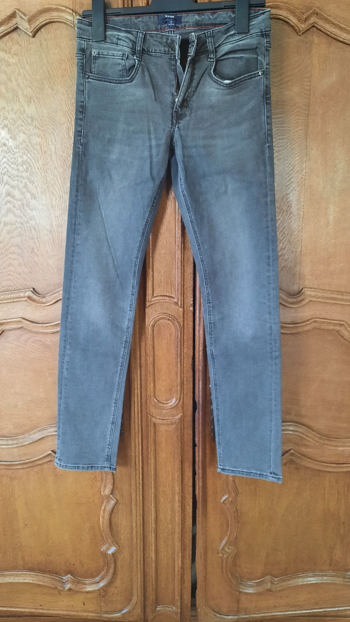 Jean slim fit kiabi taille 14 ans