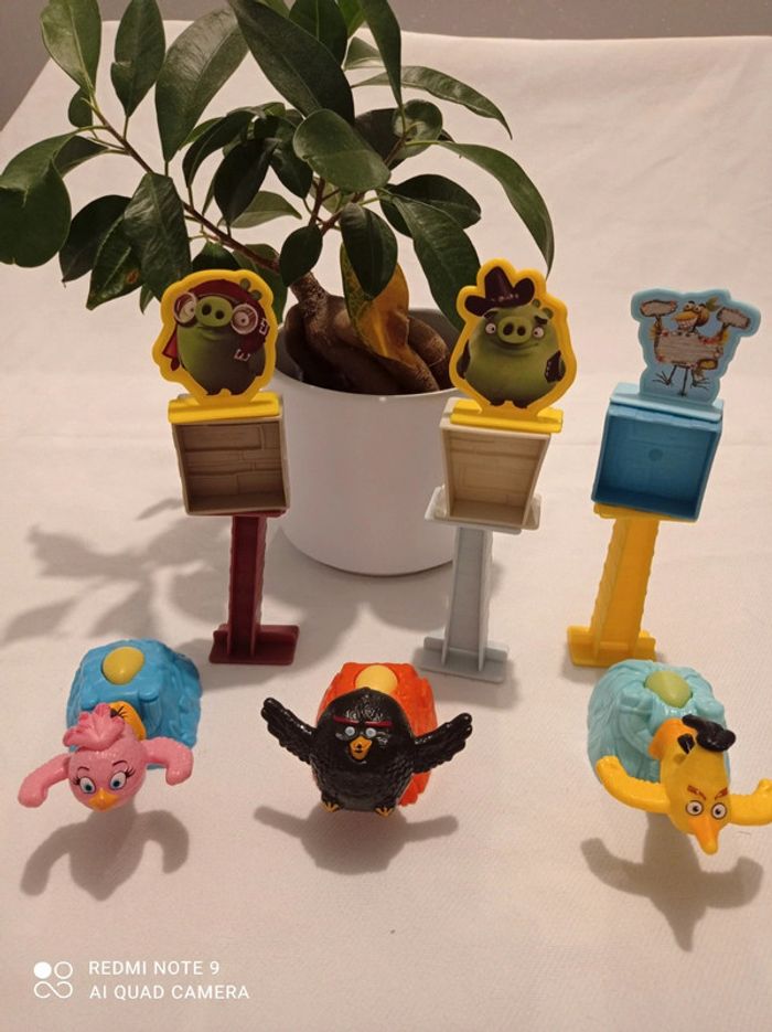 3 lanceurs Angry birds