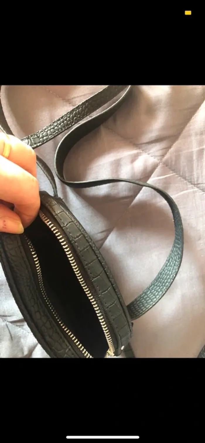 Sac bandoulière noir - photo numéro 4
