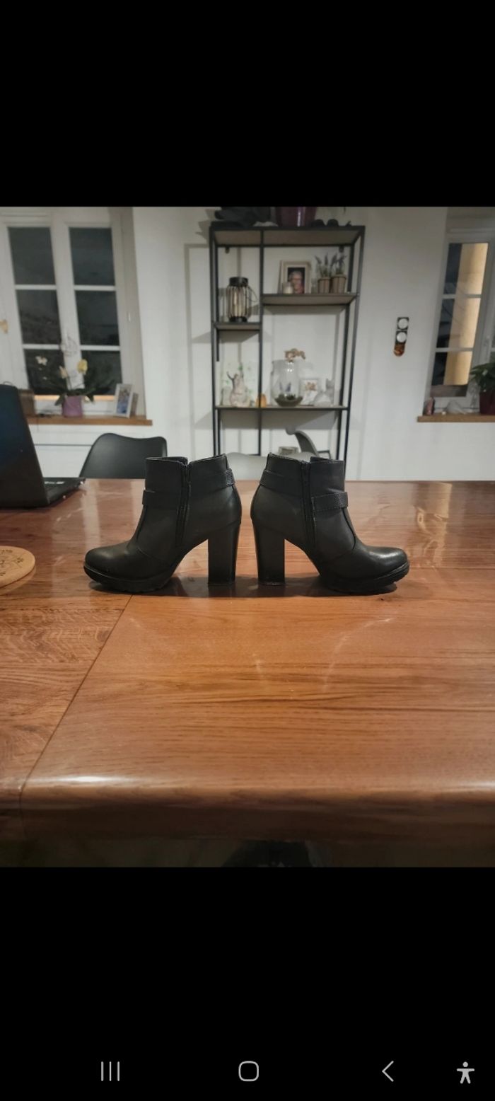 Bottines à talon femme taille 36 - photo numéro 3