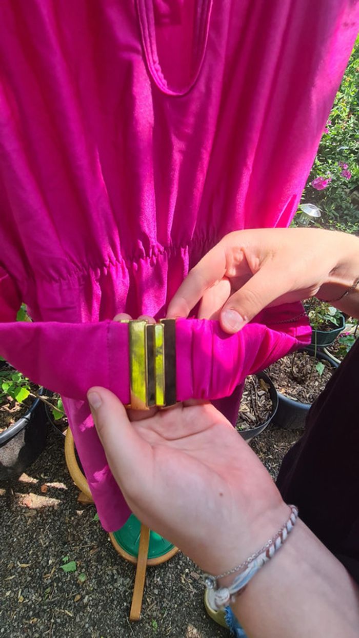 Robe de bain Rose "barbiecore" neuve - photo numéro 2