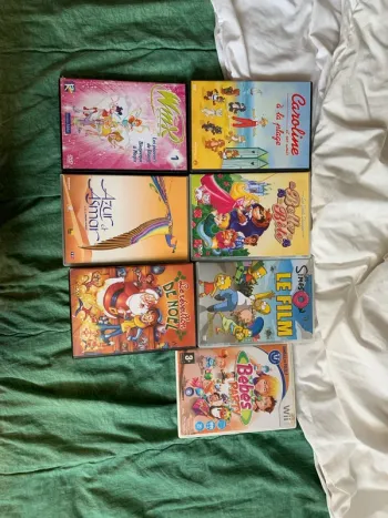 Lots de 7 boîtiers vide