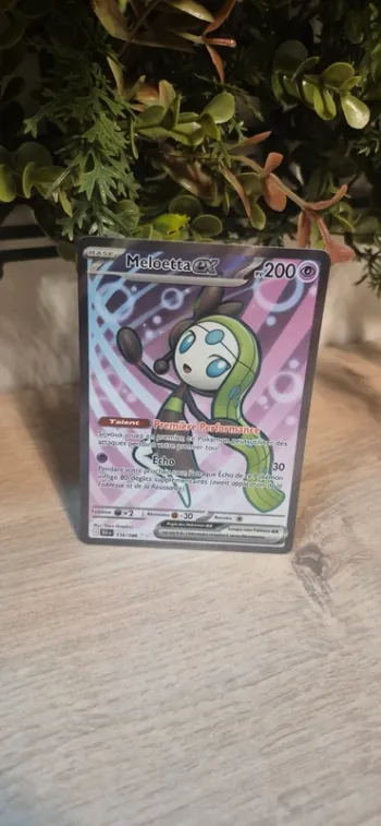 Carte pokemon meloetta ex