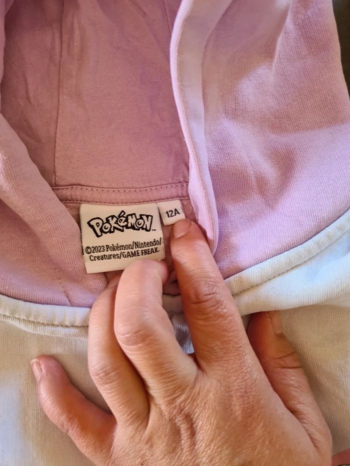 Sweat zippé pokemon - photo numéro 3