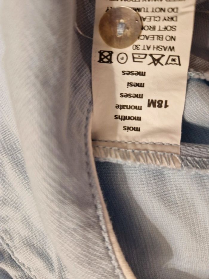 Salopette short 18mois - photo numéro 4