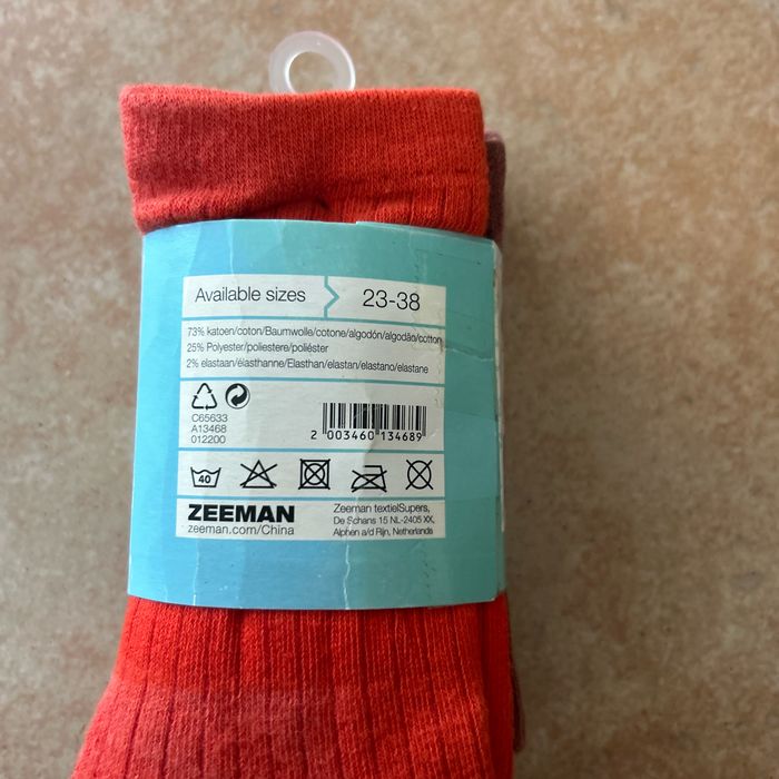 Lot de 4 paires de chaussettes Zeeman en 31/34 - photo numéro 2