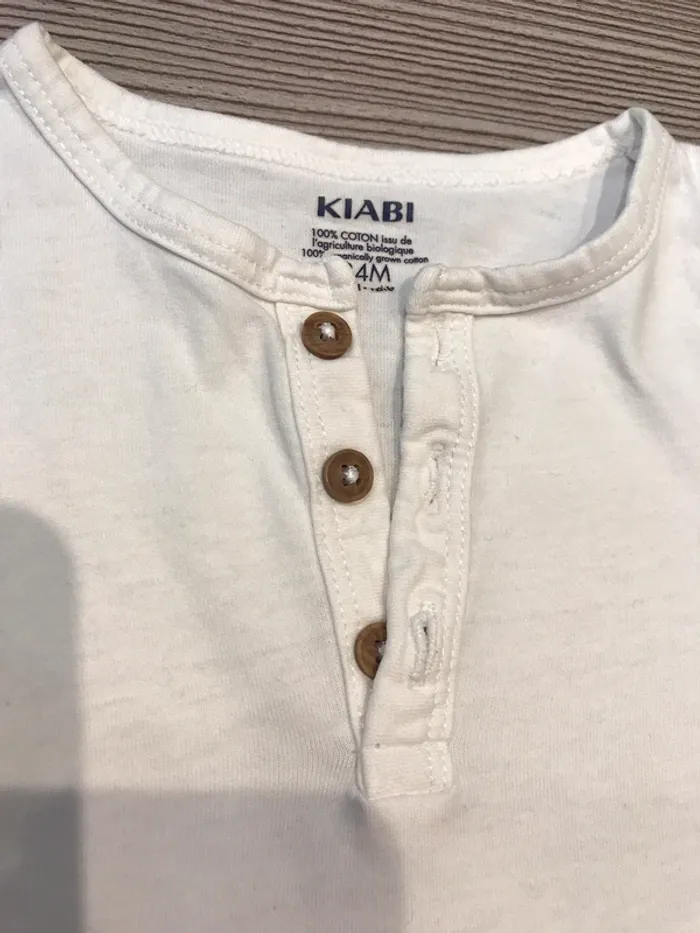 2 T-shirts unis manches courtes Kiabi - photo numéro 8