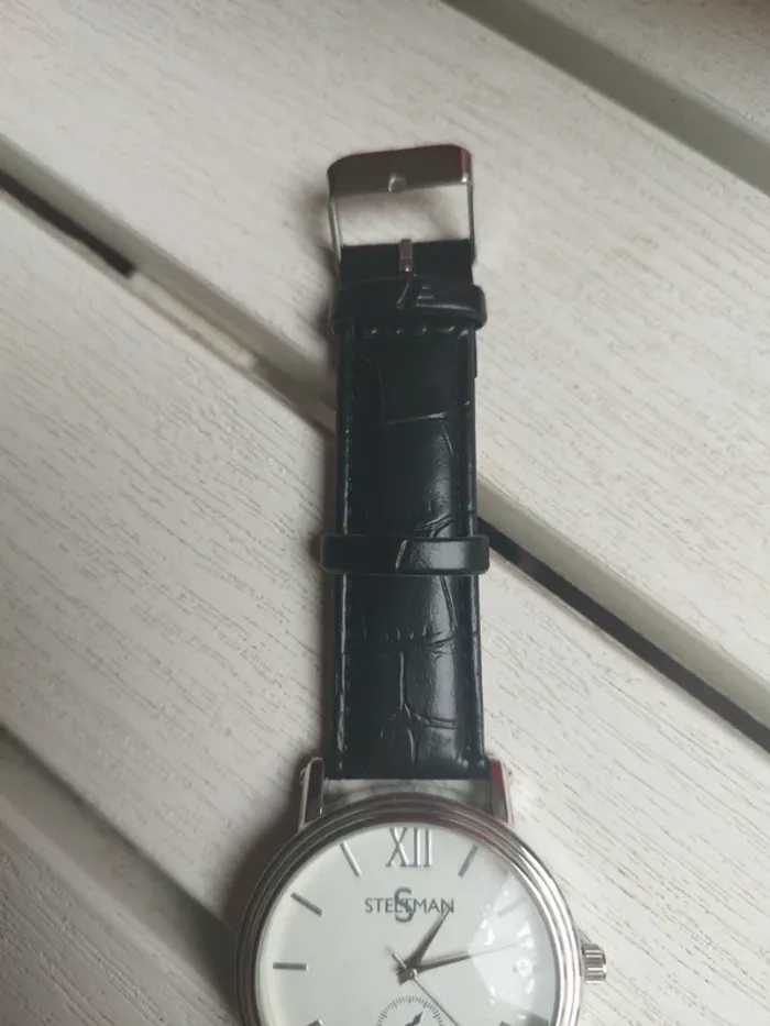 Montre Steltman noir et argenté - photo numéro 3