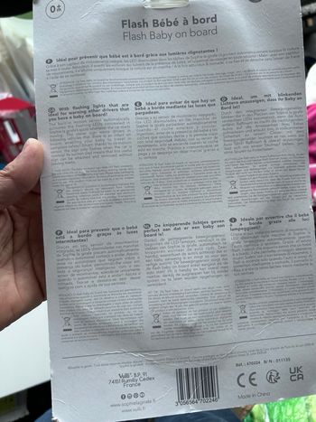 bébé à bord » de la marque Sophie la Girafe