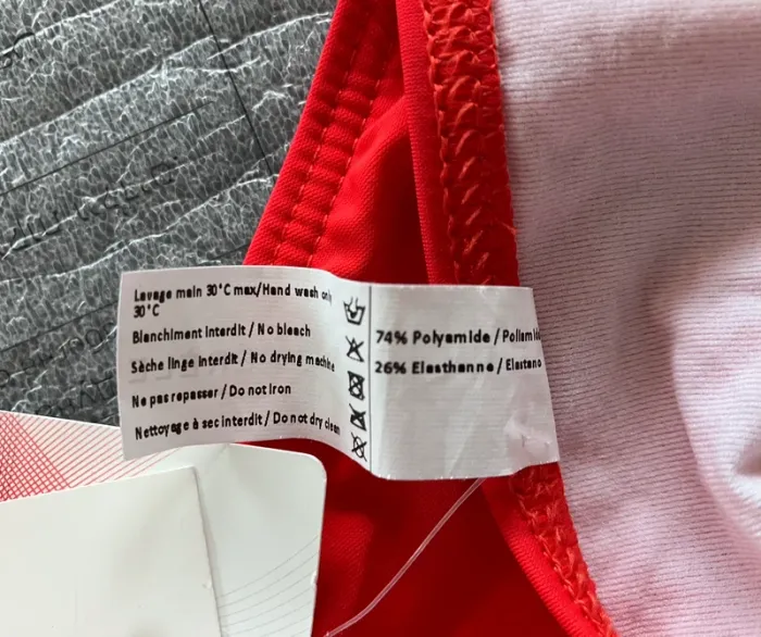 Bas maillot rouge Simone Pérèle neuf - photo numéro 5