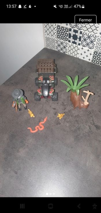 Playmobil Braconnier 