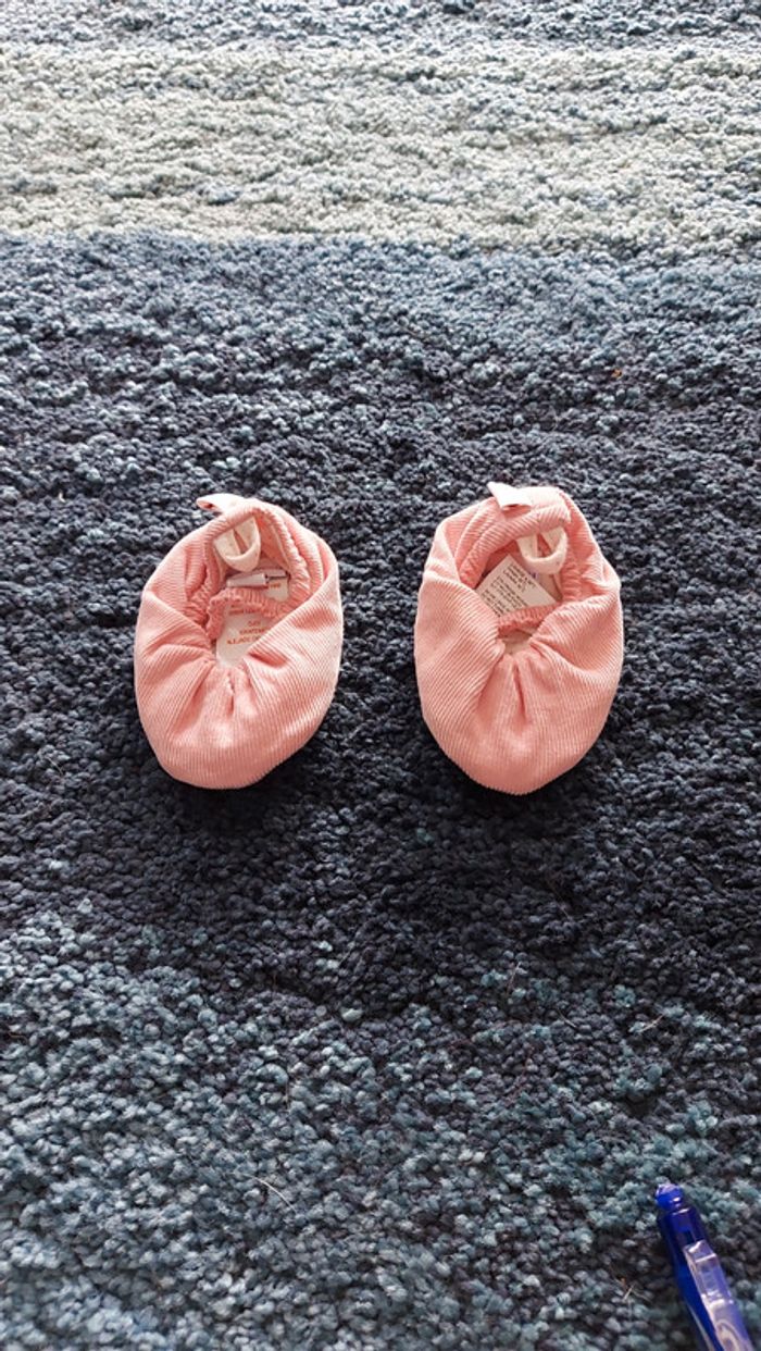 Chaussons fille 6-12mois