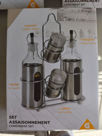 Set assaisonnement neuf
