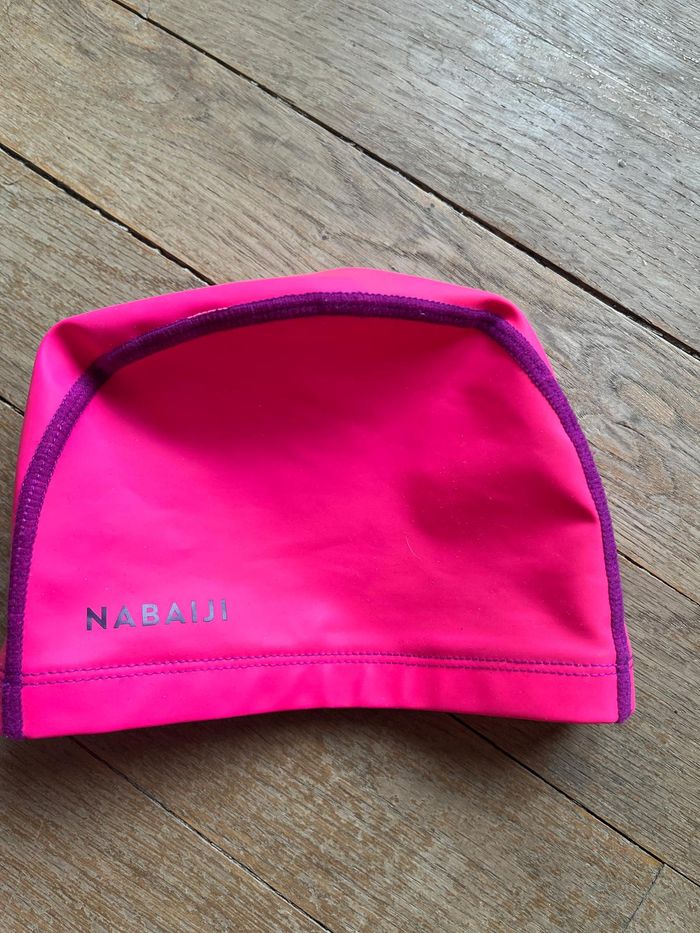 Bonnet de bain rose Nabaji 51-56 - photo numéro 2