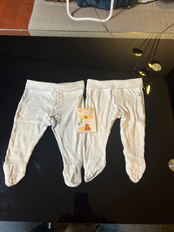 Lot Pantalon pyjama avec pied