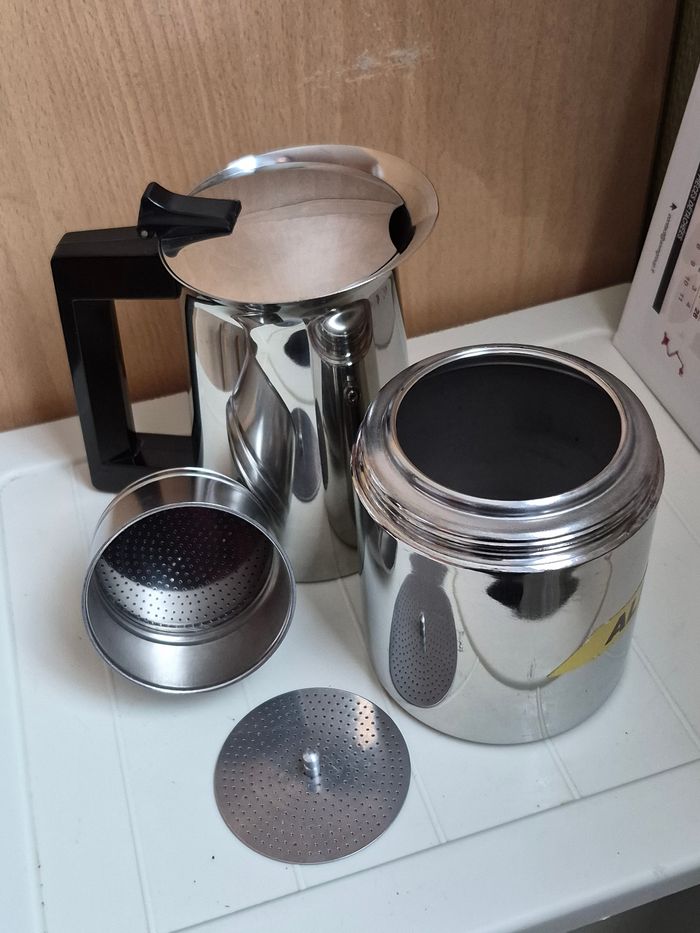 Cafetière à café alfa inox - photo numéro 5