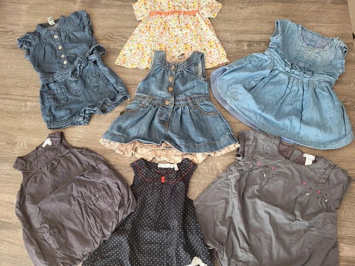 Lot robe été 6 mois