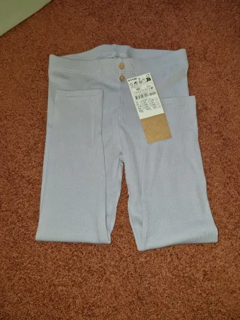 Legging boutons bois