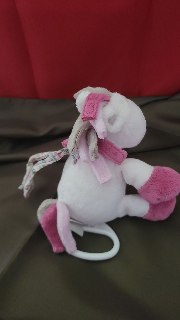 Noukie's Victoria & Lucie mini musical cheval rose violet - photo numéro 2