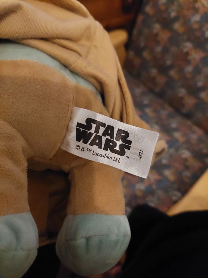 Star Wars Simba toys - peluche bébé yoda - photo numéro 4