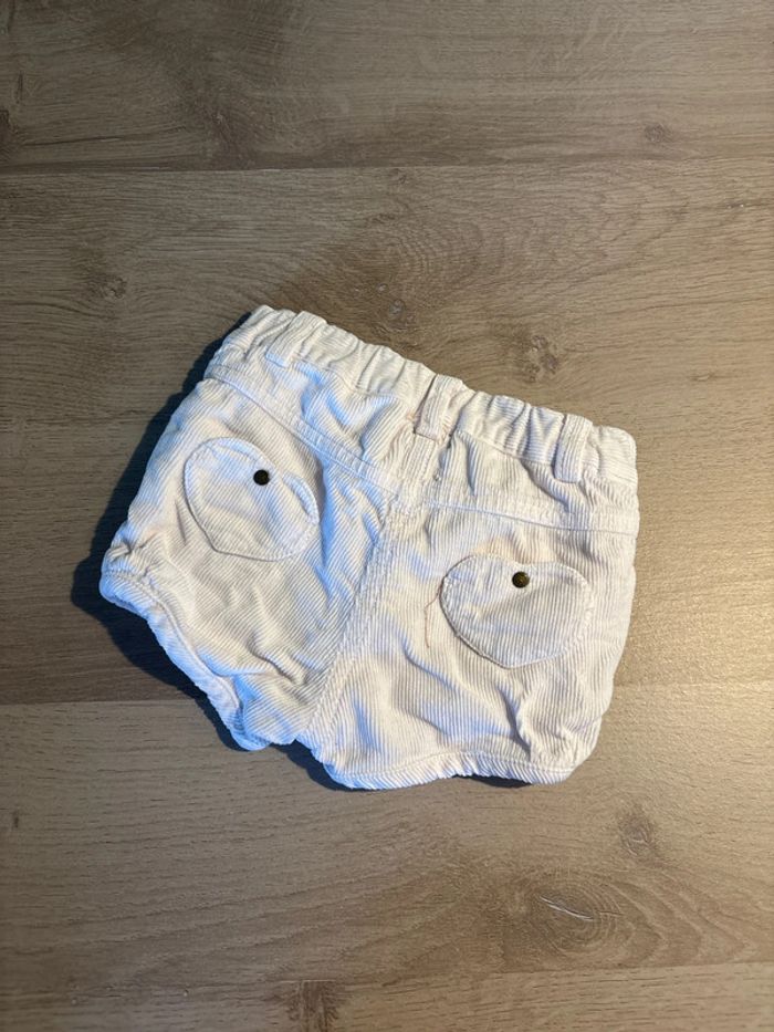 Short en velours / 6 mois. - photo numéro 2